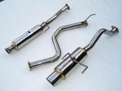 Invidia 94-01 Acura Integra 2DR LS/RS/ 97+ Type-R 2DR 60mm (101mm tip) N1 Cat-back Exhaust - GUMOTORSPORT