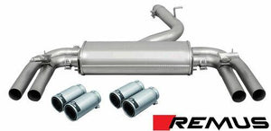 Remus 2014 + Audi S3 Sedan 2.0L TSFI 8V Axle Back Exhaust - GUMOTORSPORT