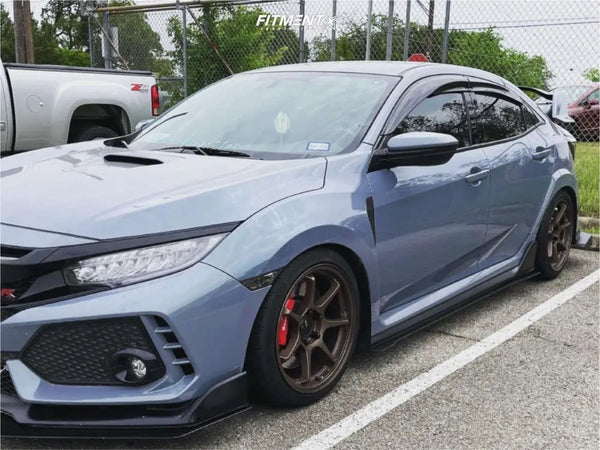 Enkei TS-7 18x8 5x114.3 35mm Offset 72.6mm Bore Matte Bronze Wheel