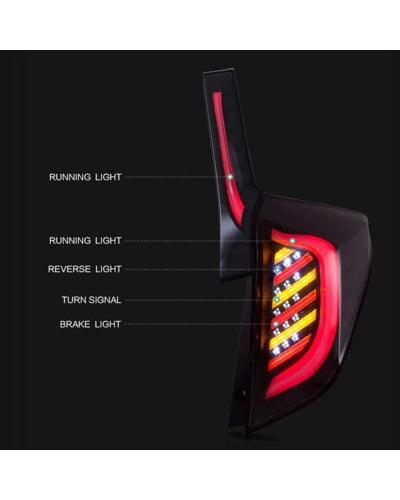 Tail Lights For Honda Fit/Jazz 2015-2018 - GUMOTORSPORT