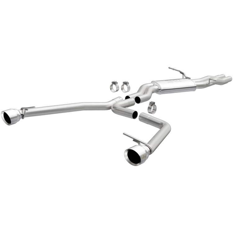 MagnaFlow 2014 - 2017 Audi Q5 Street Series Cat-Back Performance Exhaust System - GUMOTORSPORT