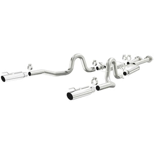 MagnaFlow 1999 - 2004 Ford Mustang Street Series Cat-Back Performance Exhaust System ( Including Mach 1 ) - GUMOTORSPORT