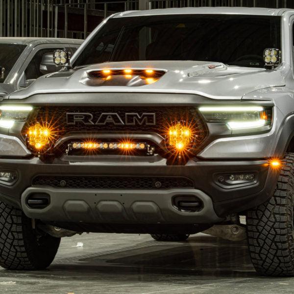 Baja Designs 2021+ Dodge Ram TRX 20in OnX6/S8 Grill Mount Kit - GUMOTORSPORT