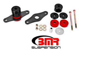 BMR 15-17 S550 Mustang Motor Mount Kit (Polyurethane) - Black Anodized - GUMOTORSPORT