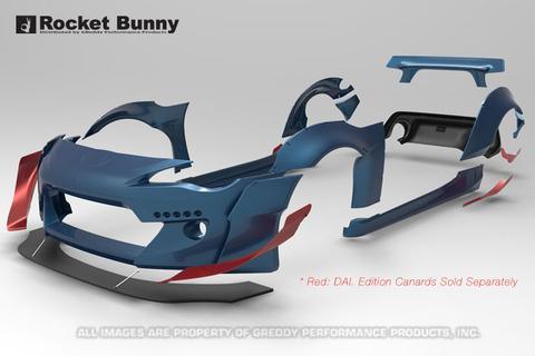 GReddy 13+ Scion FR-S Full Version 2 Greddy X Rocket Bunny 86 Wide Body Aero Kit - GUMOTORSPORT