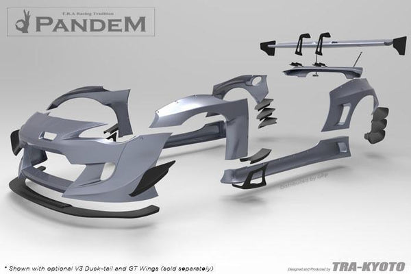 GReddy Pandem 2012+ Subaru BRZ Full Wide Body Aero Kit V3.5 w/o Wings - GUMOTORSPORT