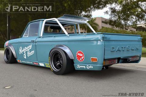 GReddy Pandem 68-72 Datsun 521 Rocket Bunny Full Truck Aero Kit - GUMOTORSPORT