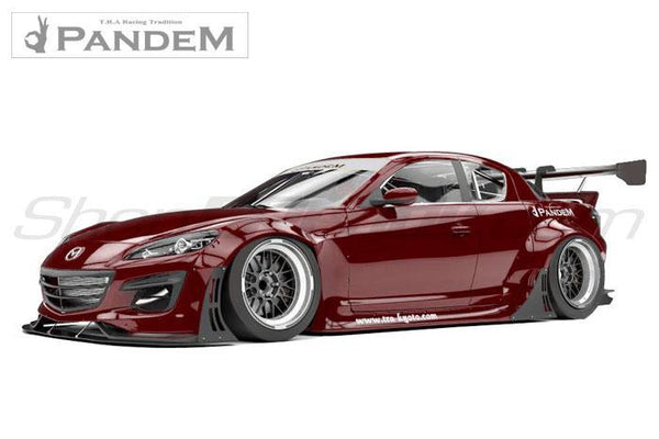 GReddy Pandem 09-12 Mazda RX-8 Complete Wide Body Aero Kit w/o GT Wing (Special Order) - GUMOTORSPORT