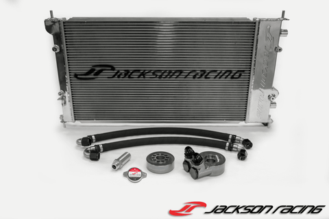 Jackson Racing Dual Radiator / Oil Cooler Kit - Scion FR-S 2013-2016 / Subaru BRZ 2013+ / Toyota 86 2017+ - GUMOTORSPORT