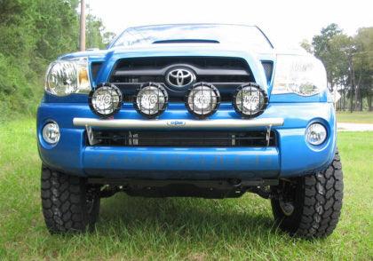 N-Fab Light Bar 05-11 Toyota Tacoma - Tex. Black - Light Tabs - GUMOTORSPORT