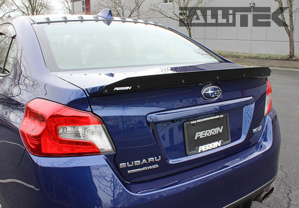 PERRIN Gurney Flap Black - Subaru WRX/STI 2015+ - GUMOTORSPORT