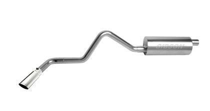 Gibson 87-93 Ford Bronco Custom 5.0L 3in Cat-Back Single Exhaust - Aluminized - GUMOTORSPORT