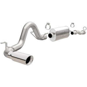 MagnaFlow Cat-Back 2016 - 2022 Toyota Tacoma 3.5L V6 SS 3in Single Pass Side Exit Rear 4in Tip