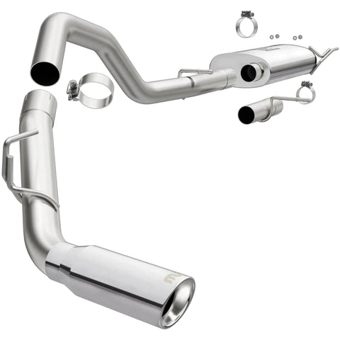 MagnaFlow CatBack 2018 - 2023 Ford Expedition V6 3.5L Gas 3in Polished Stainless Exhaust