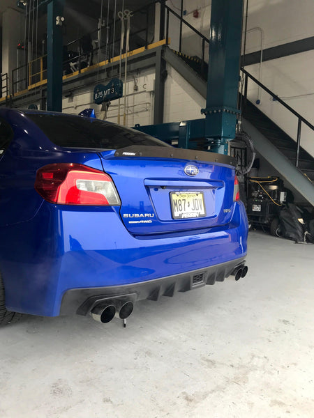 PERRIN Gurney Flap Black - Subaru WRX/STI 2015+ - GUMOTORSPORT