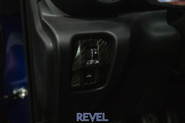 Revel GT Dry 2022 Toyota GR8 / Subaru BRZ Carbon Carbon Cluster Switch Panel Cover - 1 Piece - GUMOTORSPORT