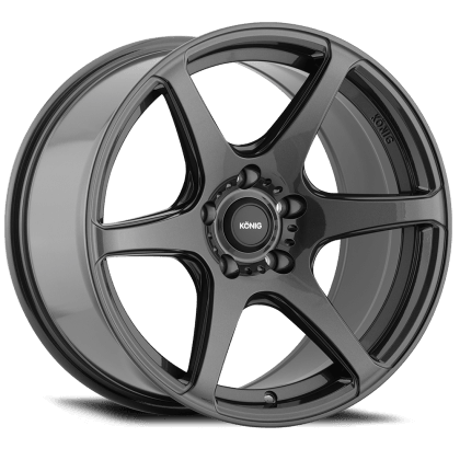 Konig Tandem 17x8 5x114.3 ET35 Gloss Graphite - GUMOTORSPORT