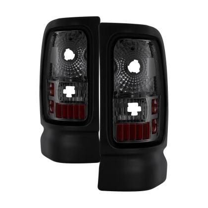 Xtune Dodge Ram 1500/2500/3500 94-01 Euro Style Tail Lights Smoke ALT-ON-DRAM94-SM - GUMOTORSPORT