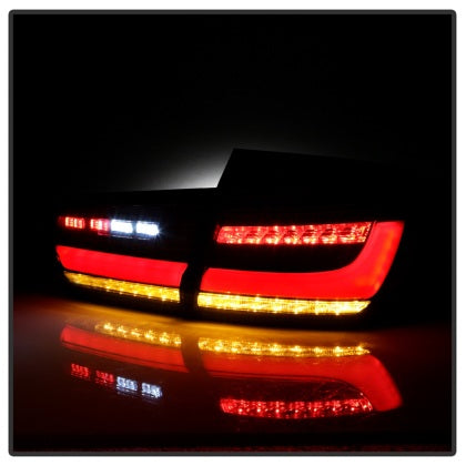 Spyder BMW 3 Series F30 2012-2018 Full LED Tail Lights (ALT-YD-BMWF3012-SEQ-BK) - Black