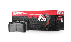 Hawk 2013-2014 Subaru BRZ Ltd (277mm Fr Disc/Solid Rr Disc) High Perf. Street 5.0 Rear Brake Pads - GUMOTORSPORT