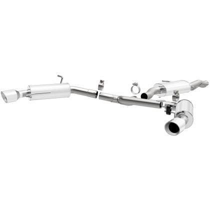 MagnaFlow 10-14 Audi A5 Quattro 2.0L Turbo Touring Cat-Back Stainless Performance Exhaust - GUMOTORSPORT