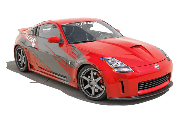 Stillen 2003-2005 Nissan 350Z [Z33] Front Splitter [For OEM Fascia] - 1035011SP
