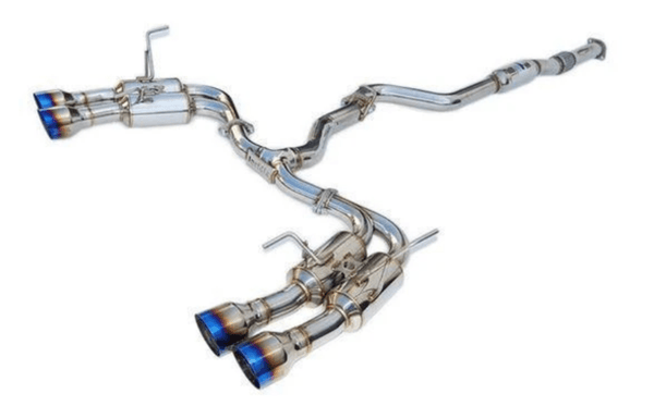 Invidia R400 Gemini Quad Tip Exhaust System | 2015-2020 Subaru WRX / STi - GUMOTORSPORT
