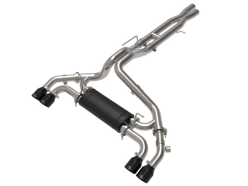 aFe Vulcan Series 2.5in 304SS Cat-Back Exhaust 2021+ Jeep Wrangler 392 6.4L w/ Black Tips - GUMOTORSPORT