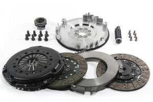 DKM Clutch BMW E46 M3 MS Twin Disc Clutch Kit w/Steel Flywheel - GUMOTORSPORT