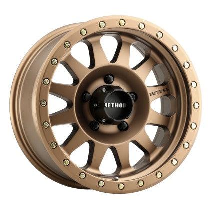 Method MR304 Double Standard 17x8.5 0mm Offset 5x5 94mm CB Method Bronze Wheel - GUMOTORSPORT