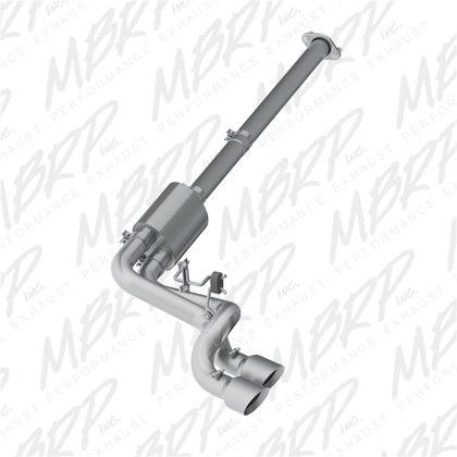 MBRP 09-14 Ford F150 T304 Pre-Axle 4.5in OD Tips Dual Outlet 3in Cat Back Exhaust - GUMOTORSPORT