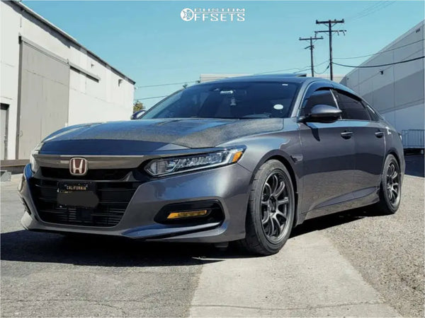 Enkei PF09 18x9.5 5x114.3 27mm Offset 75mm Bore Matte Gunmetal Wheel