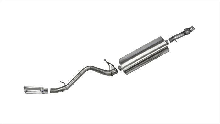 Corsa 2014 - 2019c Chevy Silverado / Sierra 1500 Reg Cab/Standard Bed 5.3L Sport Cat-Back Single Side Exit Exhaust