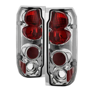 Spyder Ford F150 87-96/Ford Bronco 88-96 Euro Style Tail Lights Chrome ALT-YD-FF15089-C - GUMOTORSPORT