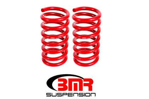 BMR 15-17 S550 Mustang Rear Drag Version Lowering Springs - Red - GUMOTORSPORT