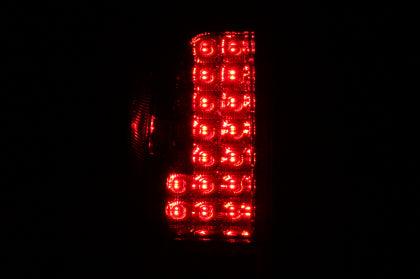 ANZO 2005 - 2013 Nissan Frontier LED Taillights Red/Clear - GUMOTORSPORT