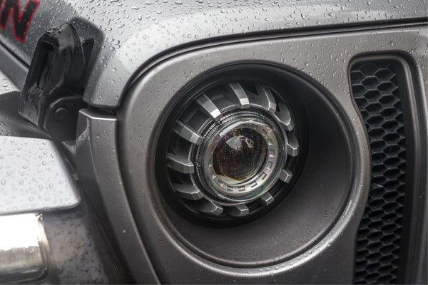 Morimoto Jeep Wrangler JL ( 2018+ ): 7 Inch LED Headlights Adapters