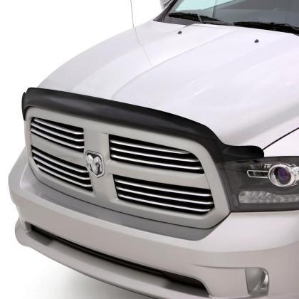 AVS 10-18 Dodge RAM 2500 High Profile Bugflector II Hood Shield - Smoke - GUMOTORSPORT