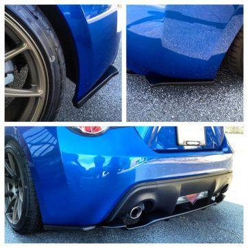HT Autos Rear Spats V2 - 2013 + Toyota 86 / Subaru BRZ / Scion FR-S - GUMOTORSPORT