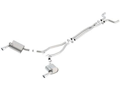 Borla 2014-2015 Chevrolet Camaro LS Cat-Back Exhaust System S-Type Part # 140526 - GUMOTORSPORT