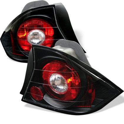 Spyder Honda Civic 01-03 2Dr Euro Style Tail Lights Black ALT-YD-HC01-2D-BK - GUMOTORSPORT
