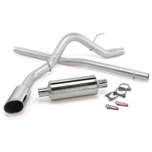 Banks Power 04-08 Ford F-150/Lincoln ECSB Monster Exhaust System - SS Single Exhaust w/ Chrome Tip - GUMOTORSPORT