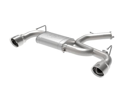 aFe Power Axle Back Exhaust - 19-20 Hyundai Veloster N L4-2.0L (t) w/ Polished tips - GUMOTORSPORT