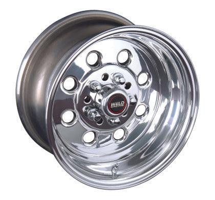 Weld Draglite 15x6 / 5x4.5 & 5x4.75 BP / 3.5in. BS Polished Wheel - Non-Beadlock - GUMOTORSPORT