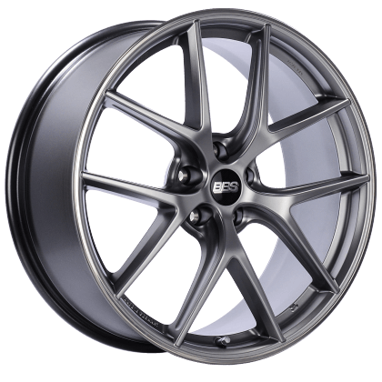 BBS CI-R 19x9 5x120 ET32 Platinum Silver Polished Rim Protector Wheel -82mm PFS/Clip Required - GUMOTORSPORT