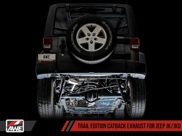 AWE Tuning 2020 + Jeep Gladiator JT 3.6L Trail Edition Cat-Back Exhaust
