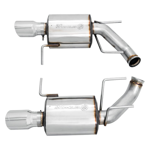 AWE Tuning S197 2011-2014 Mustang GT Axle-back Exhaust - Touring Edition (Chrome Silver Tips)