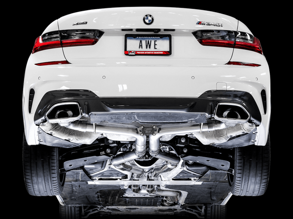 AWE Tuning 2019+ BMW M340i (G20) Track Edition Exhaust (Use OE Tips) - GUMOTORSPORT