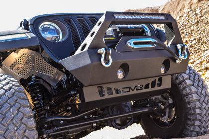 DV8 Offroad 2018+ Jeep Wrangler JL Front Sway Bar Skid Plate / Sway Bar Disconnect - GUMOTORSPORT