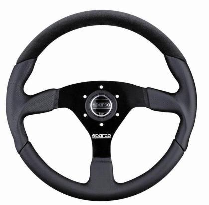 Sparco Lap 5  L 505 Steering Wheel Black Tuning - GUMOTORSPORT